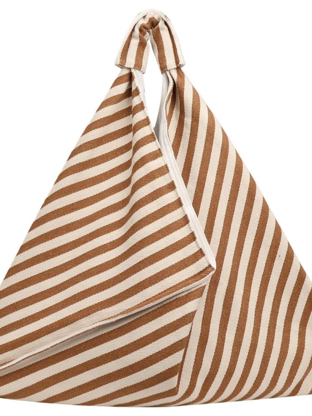 Canvas Hobo Bag for Women 16oz Large Women's Work Tote Bag Striped Shopper Slouc